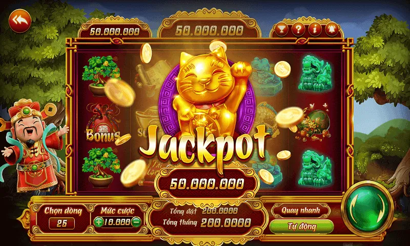 Vòng quay miễn phí cho các trò slots